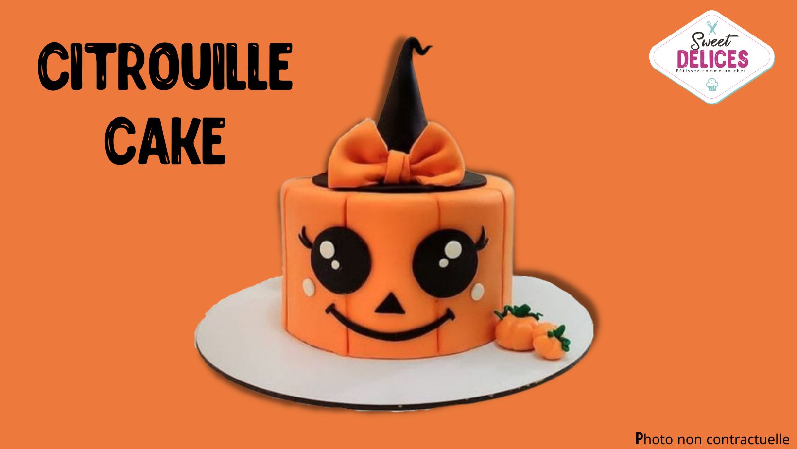 Citrouille Cake (Duo ou Trio Famille)